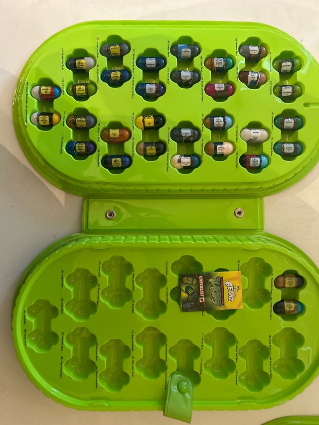 VINTAGE 2003 TMNT Mighty Beanz COMPLETE SET 32/32
