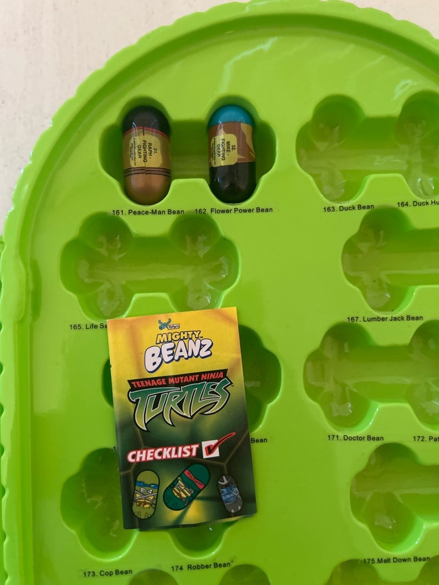 VINTAGE 2003 TMNT Mighty Beanz COMPLETE SET 32/32 - photo 3
