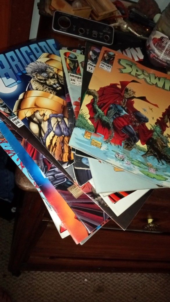 Stack Of Image Comics