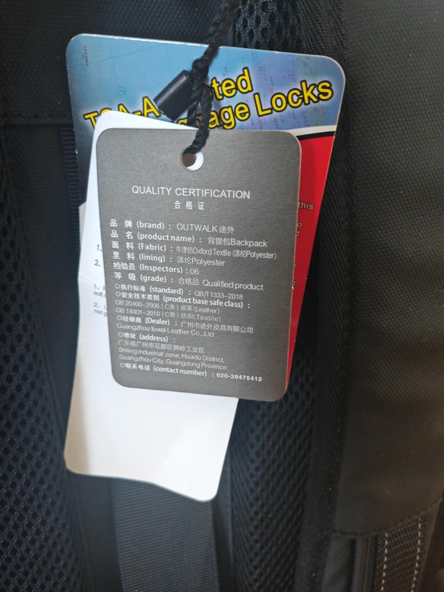 Brand New Outwalk Travel Backpack with TSA Lock & Compression - photo 3