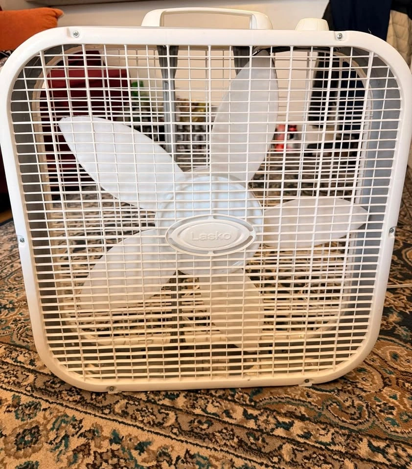 Lasko 20" 3-Speed Box Fan – Works Great, Quiet, Window-Ready - photo 2