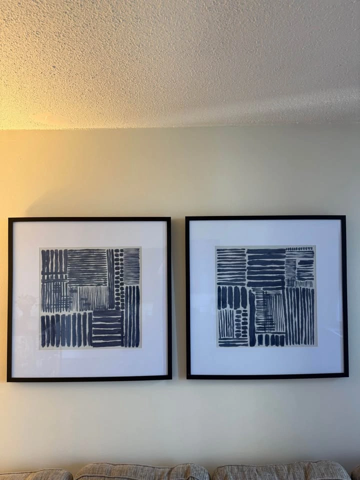 Modern Abstract Framed Art - photo 2