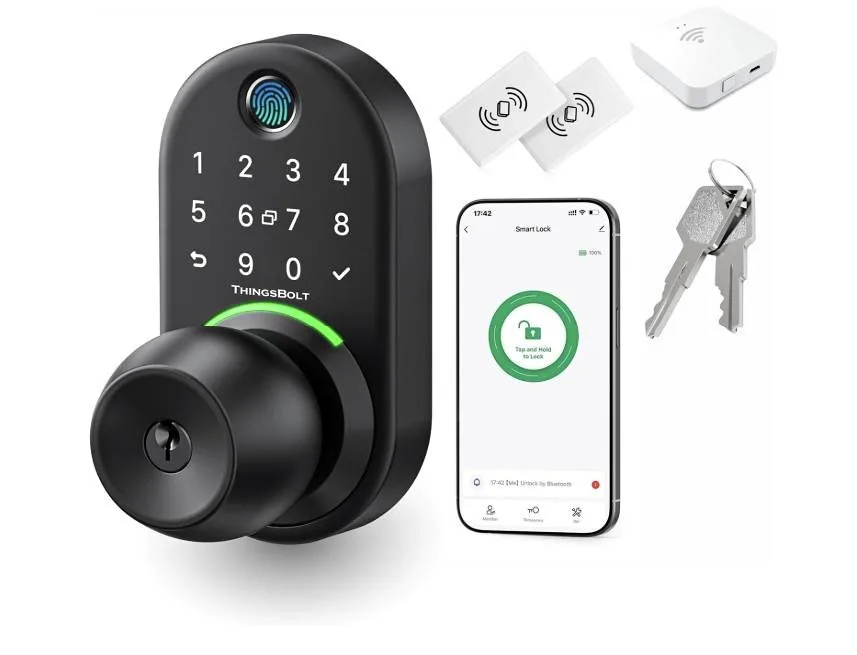 Keyless Entry Fingerprint Smart Door Lock - Brand New thumbnail
