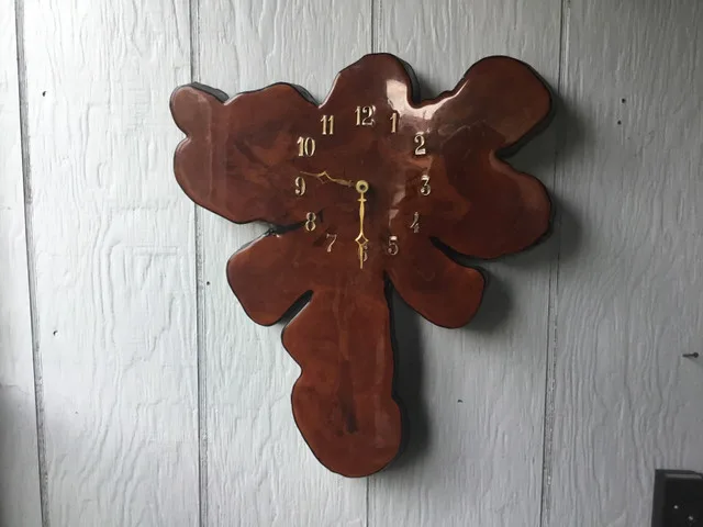 Wood Wall Clock thumbnail