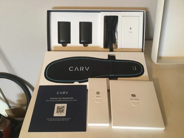 Carv X2.3 Digital Ski Coach - Size F - Brand New thumbnail
