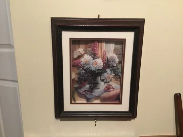 Signed 3D Art in a Shadow Box thumbnail