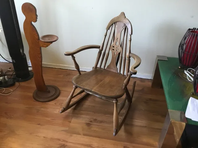 Small Antique Rocking Chair - See Description for Details thumbnail