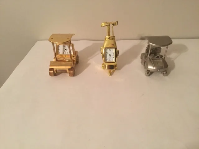 Golf Cart Desk Clocks - $15 each thumbnail