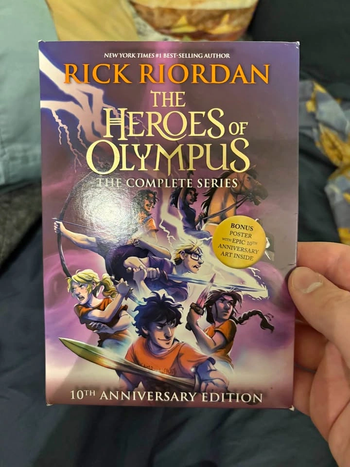 Rick Riordan Heroes of Olympus Complete Series Box Set