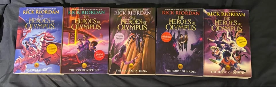 Rick Riordan Heroes of Olympus Complete Series Box Set - photo 2