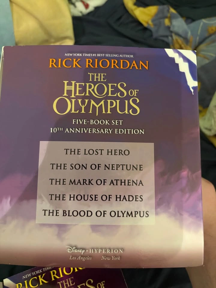 Rick Riordan Heroes of Olympus Complete Series Box Set - photo 4
