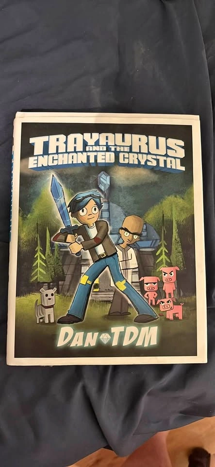 DanTDM’s Trayaurus and the Enchanted Crystal Hardcover Book