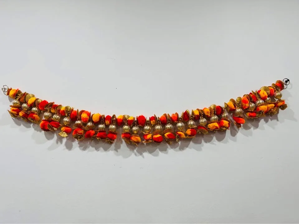 🌟 Premium Artificial Marigold Torans – Vibrant & Durable🌼 image indicator(10)