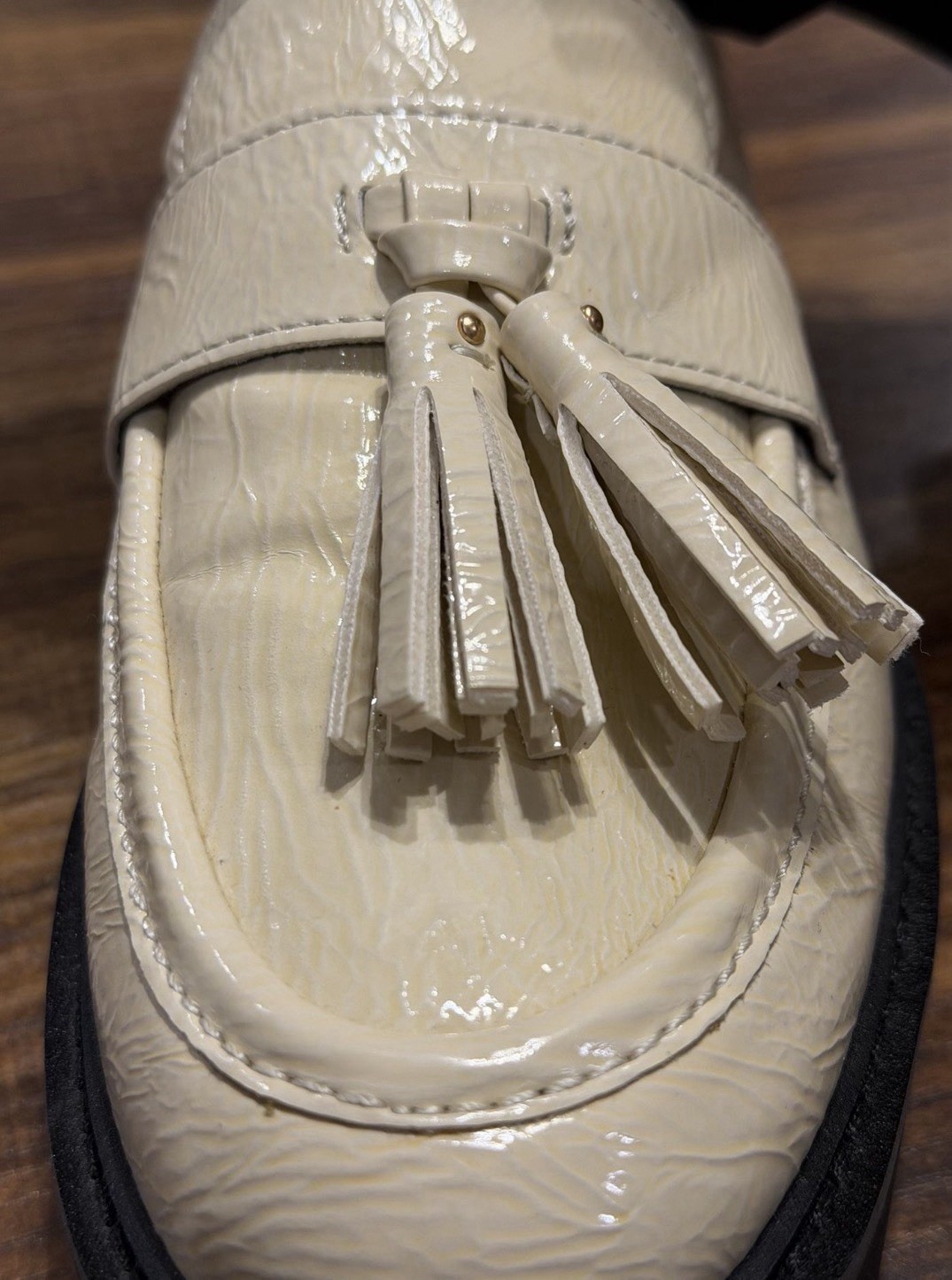 NEW Women’s Size 8.5 Leather Loafer Franco Sarto Balinna Tassel - photo 3