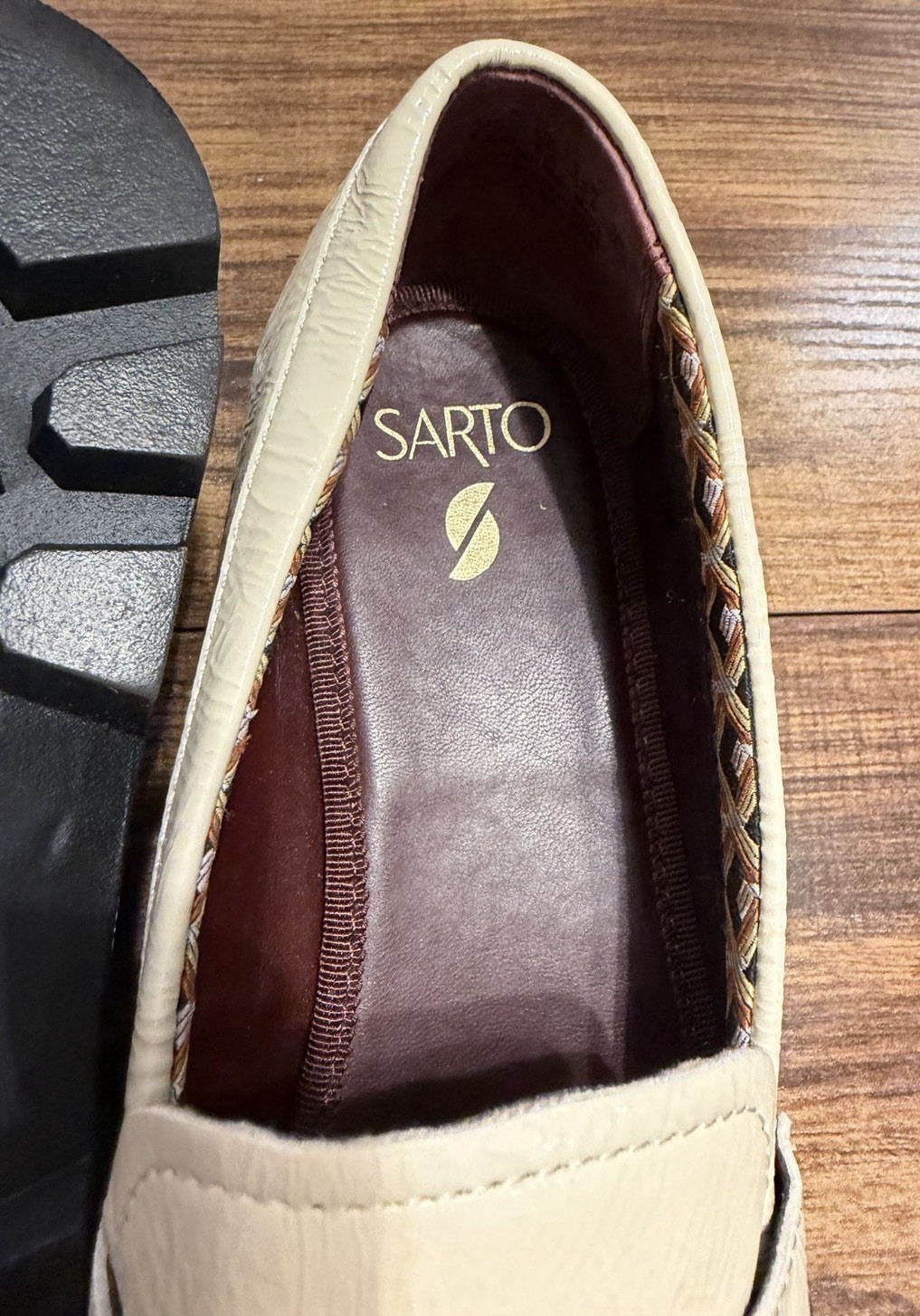 NEW Women’s Size 8.5 Leather Loafer Franco Sarto Balinna Tassel - photo 5
