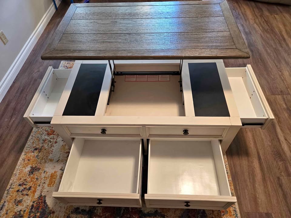 Ashley lift top coffee table