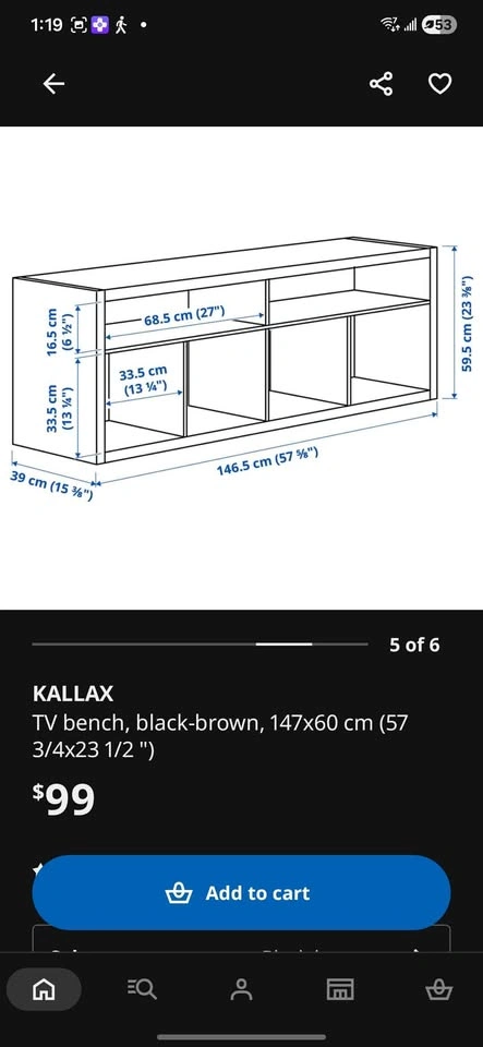 Ikea TV Stand - photo 3