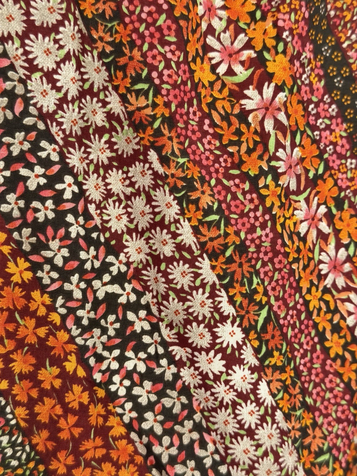Beautiful Boho Kookai Multicolor Floral Maxi Skirt - 26" - Made - photo 4