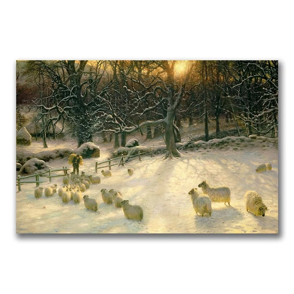 New "The Shortening Winter’s Day Is Near A Close" Wall Art