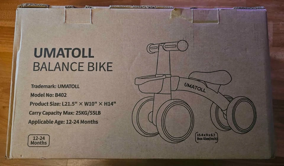 Brand New Pink Baby Balance Bike with Lighted Wheels - photo 5