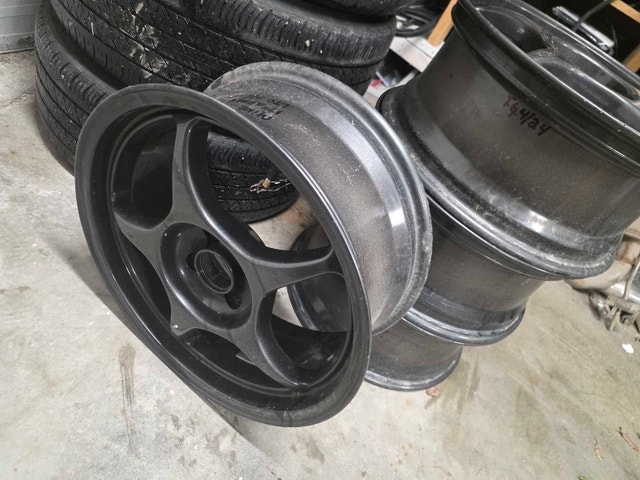 17x7 4x100 Enkei RP01 Rims