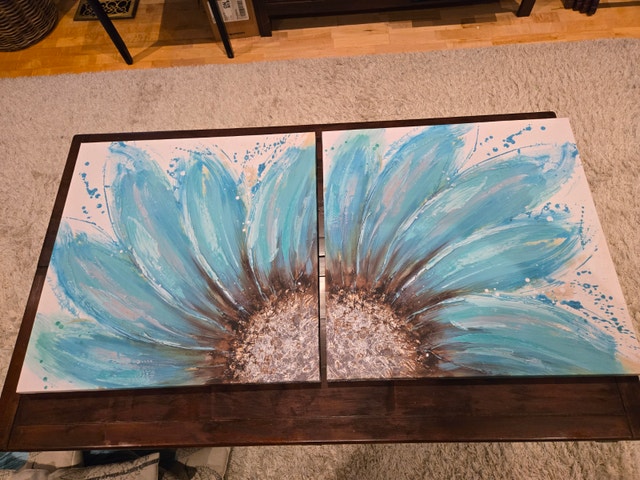 Blue Paintings, Cushions, Mirrors - photo 3