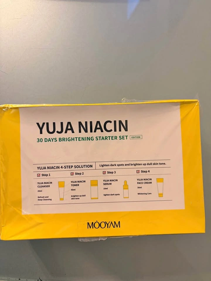 Yuja Niacin Facial Regimen