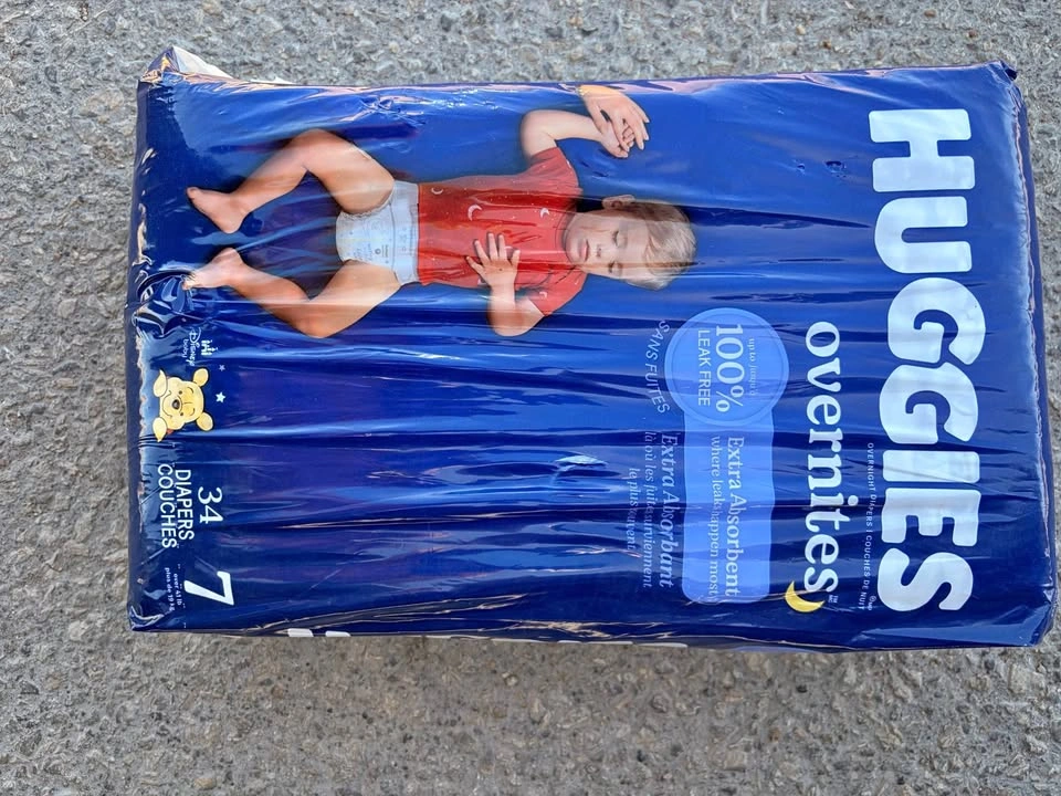 Huggies Overnight Diapers Size 7
