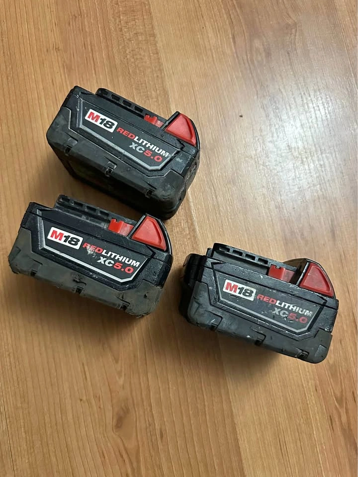 Milwaukee M18 REDLITHIUM XC5.0 Batteries