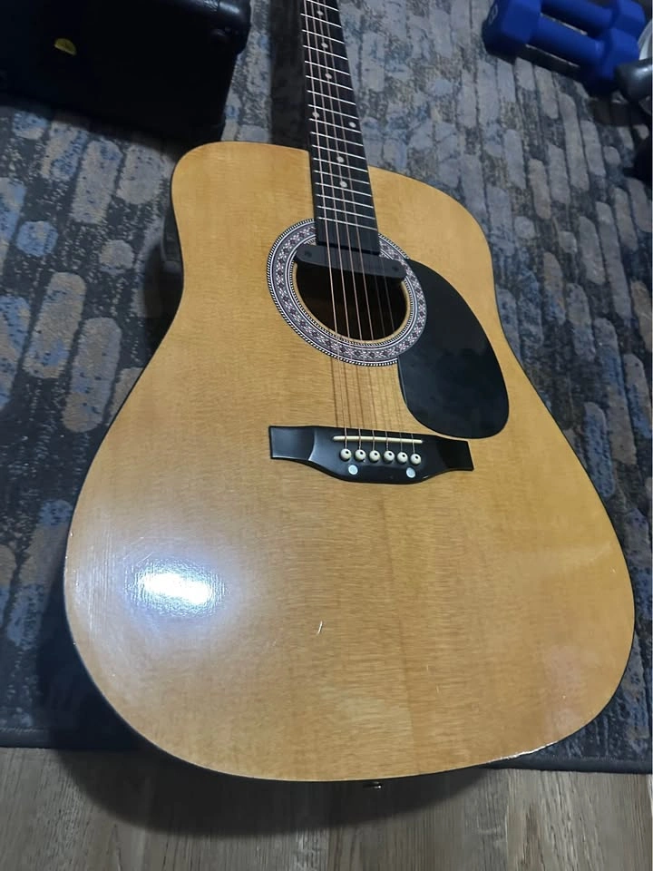 Acoustic Electric Guitar w/ amp - photo 2