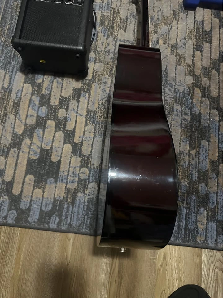 Acoustic Electric Guitar w/ amp - photo 4