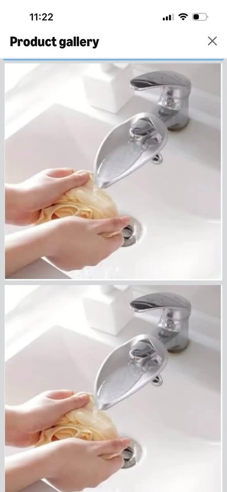 2 Bathroom Sink Faucet Extenders - photo 4