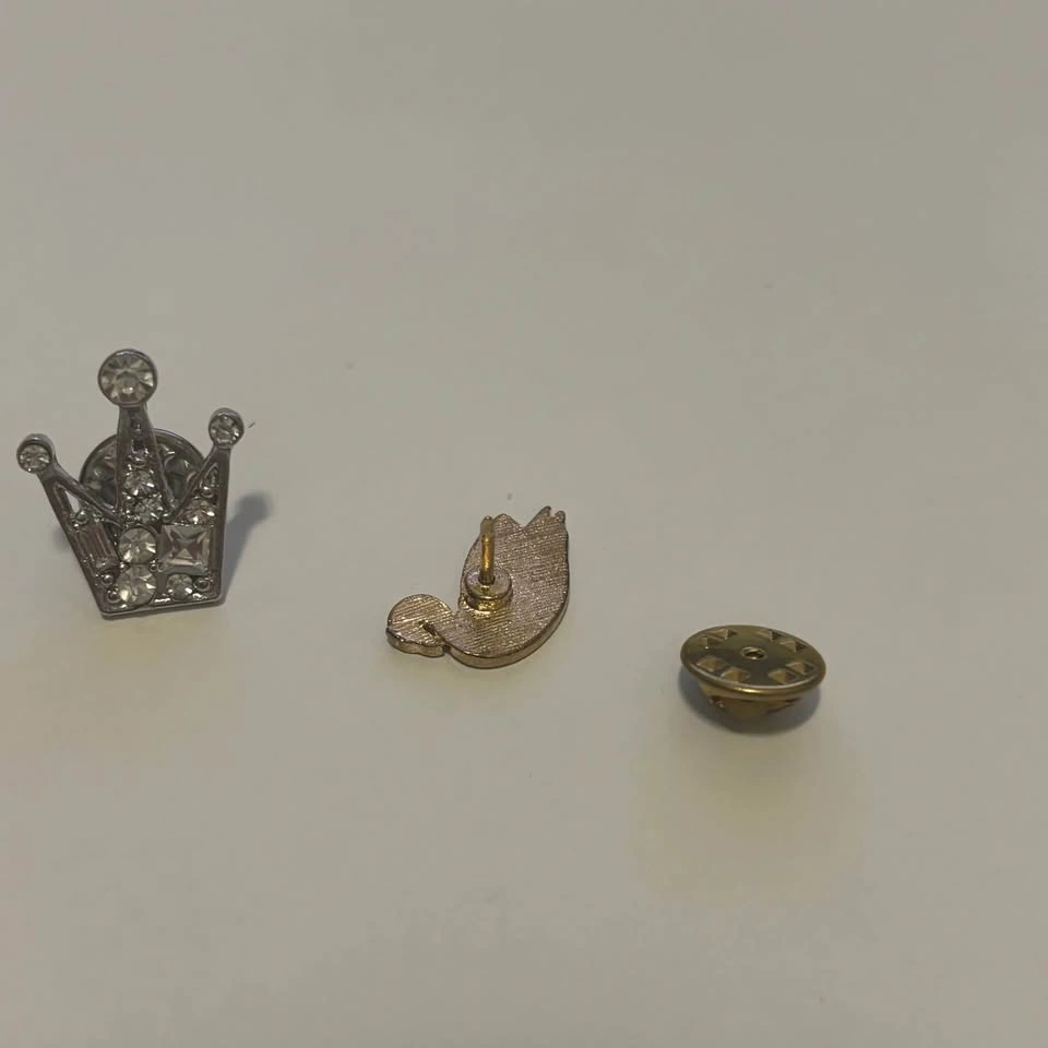 Cute Crown Swan Pins - photo 3