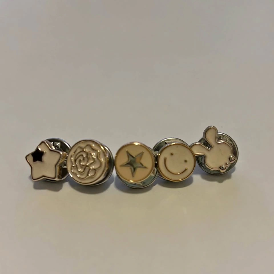 Cute decorative pins 5pcs
