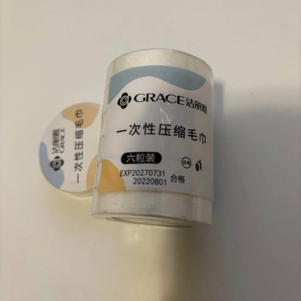 GRACE Disposable Compressed Towels 6 Pack Roll - photo 2