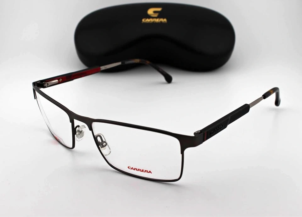 Carrera Men's Eyeglasses 8833-0R Dark Grey Stainless Steel