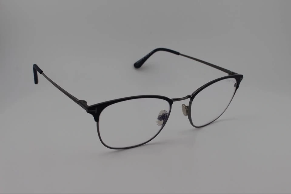 TOM FORD New Mens Eyeglasses FT5750-B 091 Matte Blue/Shiny Dark - photo 3