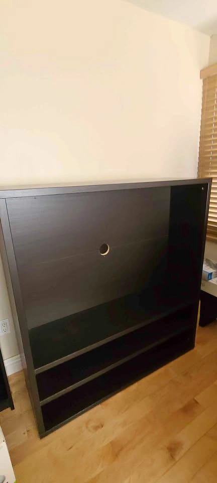 Dark Brown Entertainment Center TV Stand