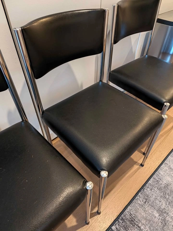 Set of 3 Mid Century Modern Chairs - photo 3