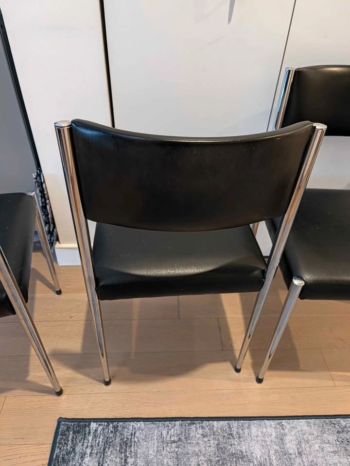 Set of 3 Mid Century Modern Chairs - photo 4