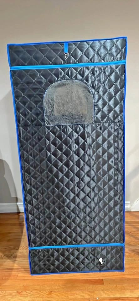 Home Steam Sauna Spa Set – Chair + Foot Massager Included