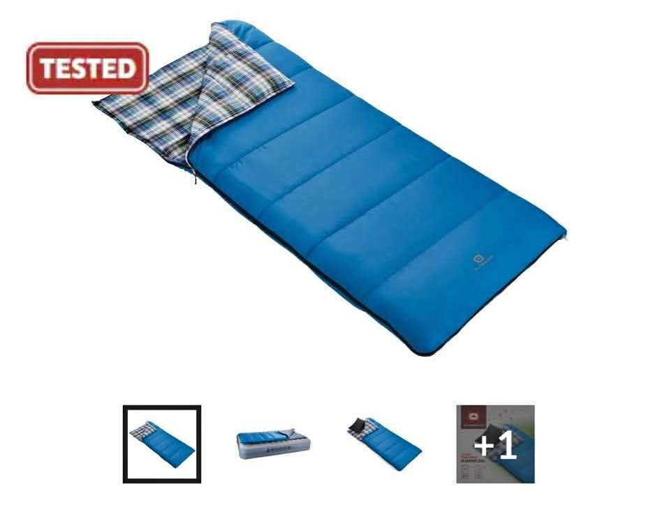 2 Outbound Comfort 6°C Insulated Sleeping Bag w/ Compression,