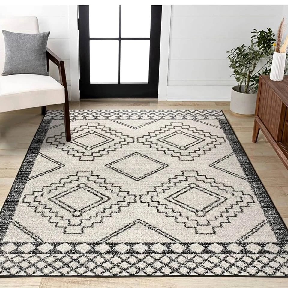 JONATHAN Y Bohemian Area Rug 5'5"x7'7" - Easy Clean