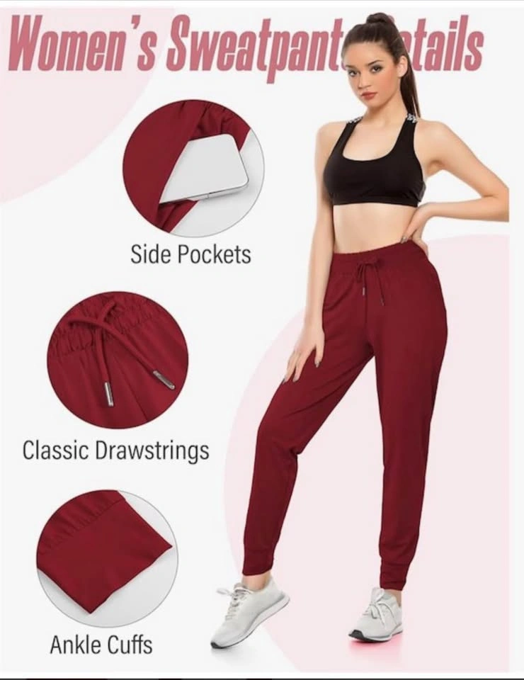 Women's Joggers with Pockets (6 Pieces) - Size M - photo 2