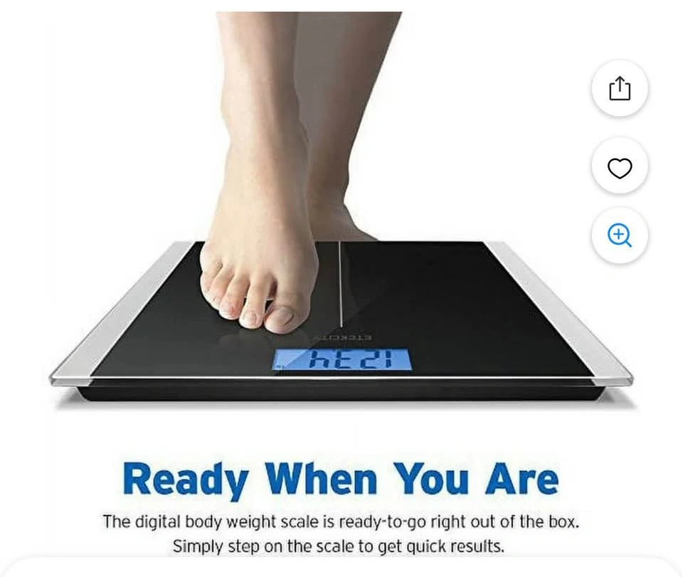Etekcity Digital Scale For Body Weight, 400 lbs, Body Tape Measu - photo 2