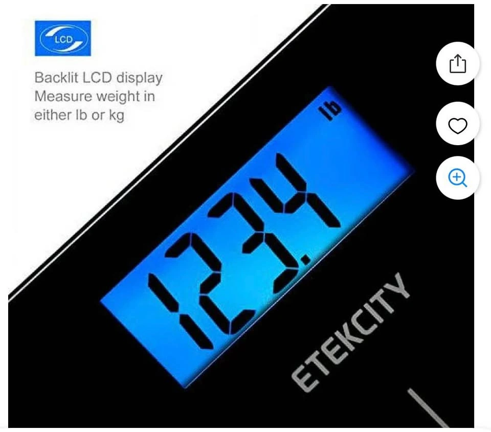 Etekcity Digital Scale For Body Weight, 400 lbs, Body Tape Measu - photo 3