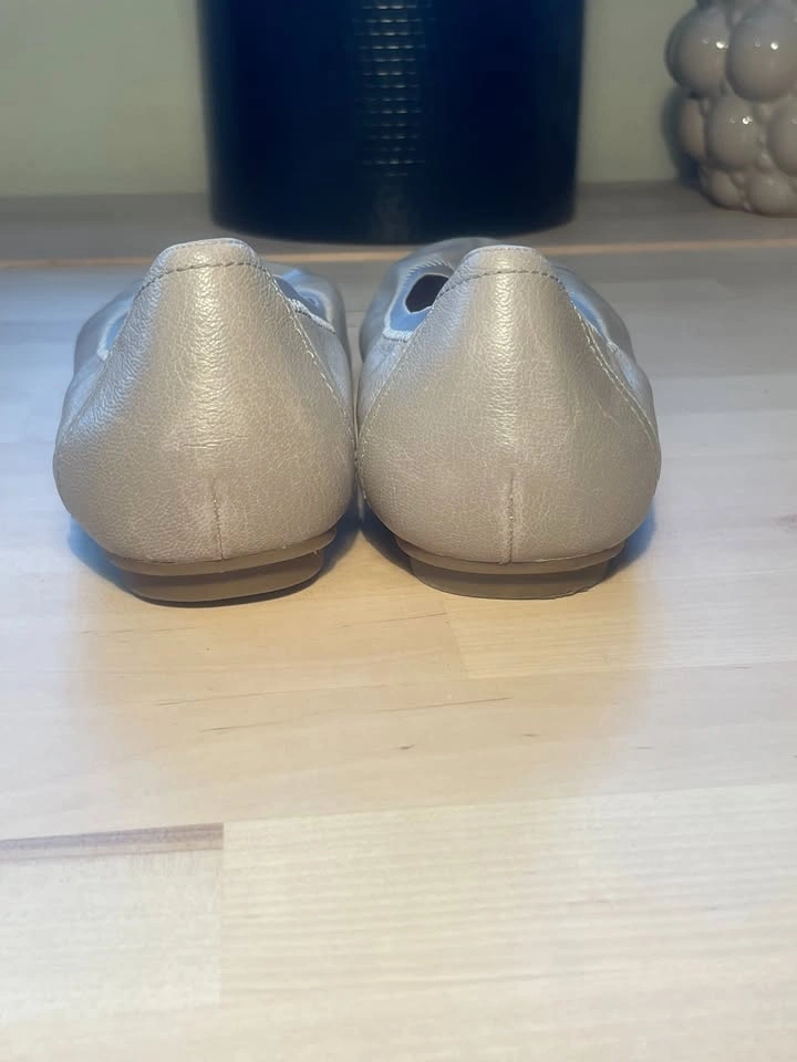 Taupe beige Vionic Spark Caroll leather ballet flats, US 8 - photo 5