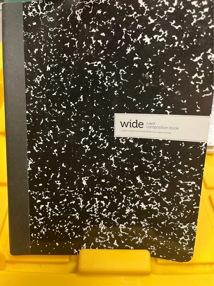 *NEW* 3 Ruled Composition Books & 1 ~ 100 SHEETS Wide Ruled Pape - photo 2