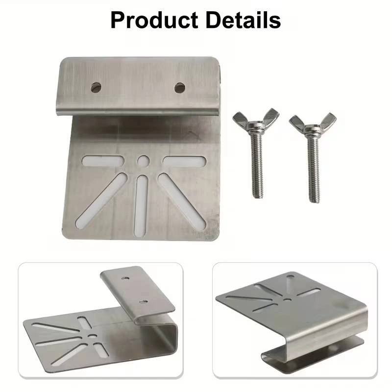 No Drill Security Camera Mount Bracket Eufy S340/E30 Gutter Brac - photo 5