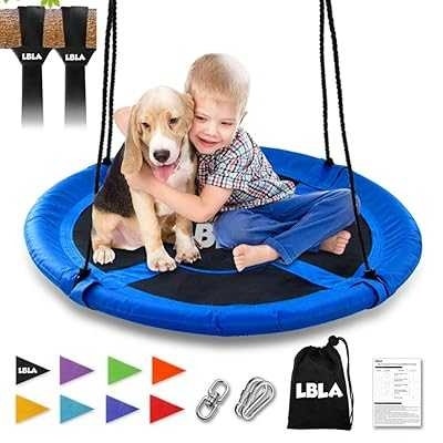 40" Saucer Tree Swing — Kids Outdoor Swing (Unopened)